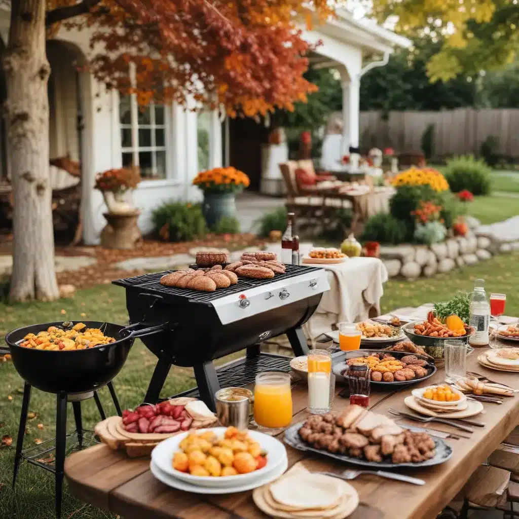 Backyard BBQ Bliss Hosting a Cozy Autumn Harvest Cookout