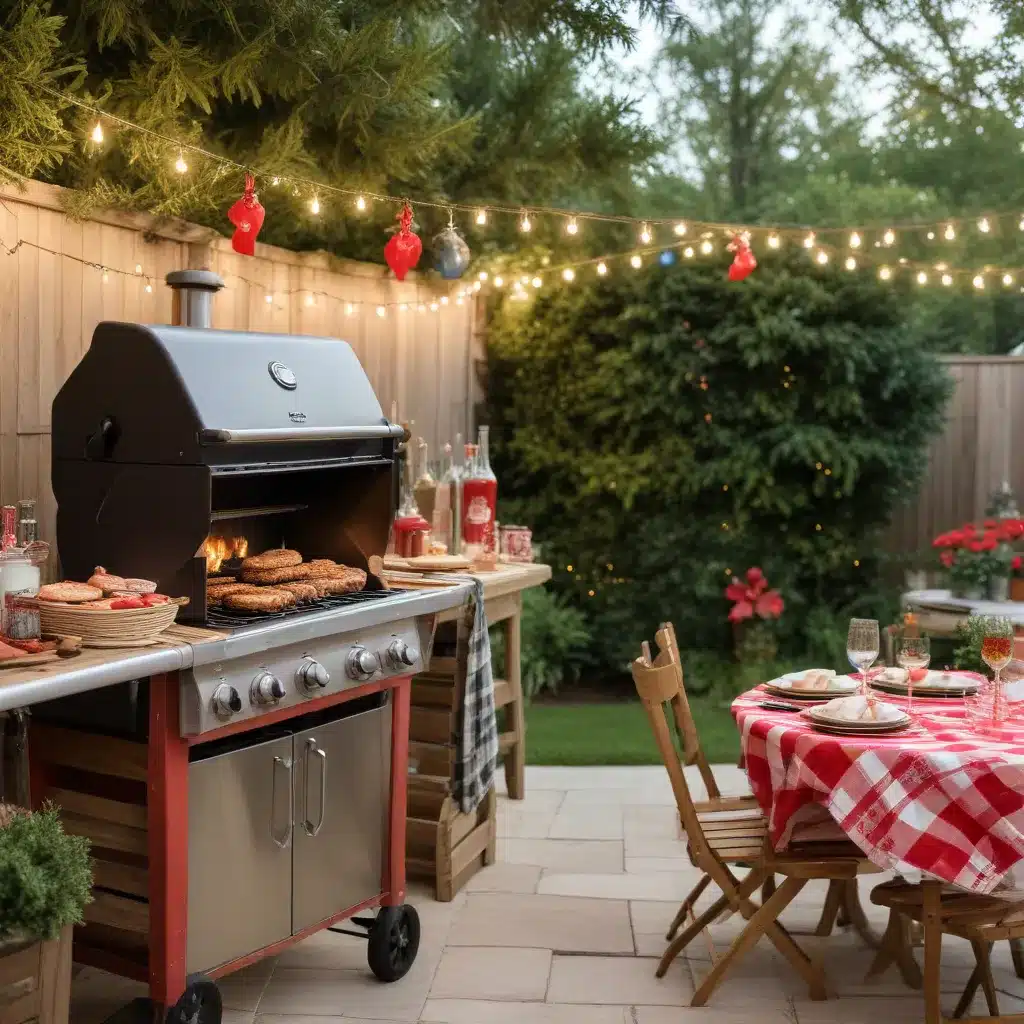 Backyard BBQ Bliss Hosting a Festive Christmas Celebration