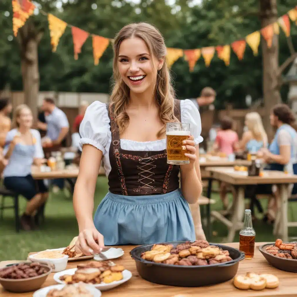 Backyard BBQ Bliss Hosting a Festive Oktoberfest Celebration