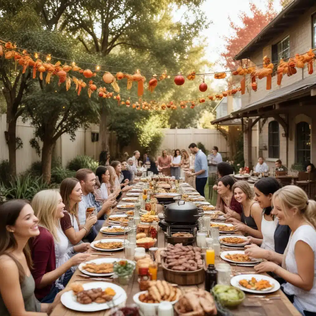 Backyard BBQ Bliss Hosting a Festive Thanksgiving Feast