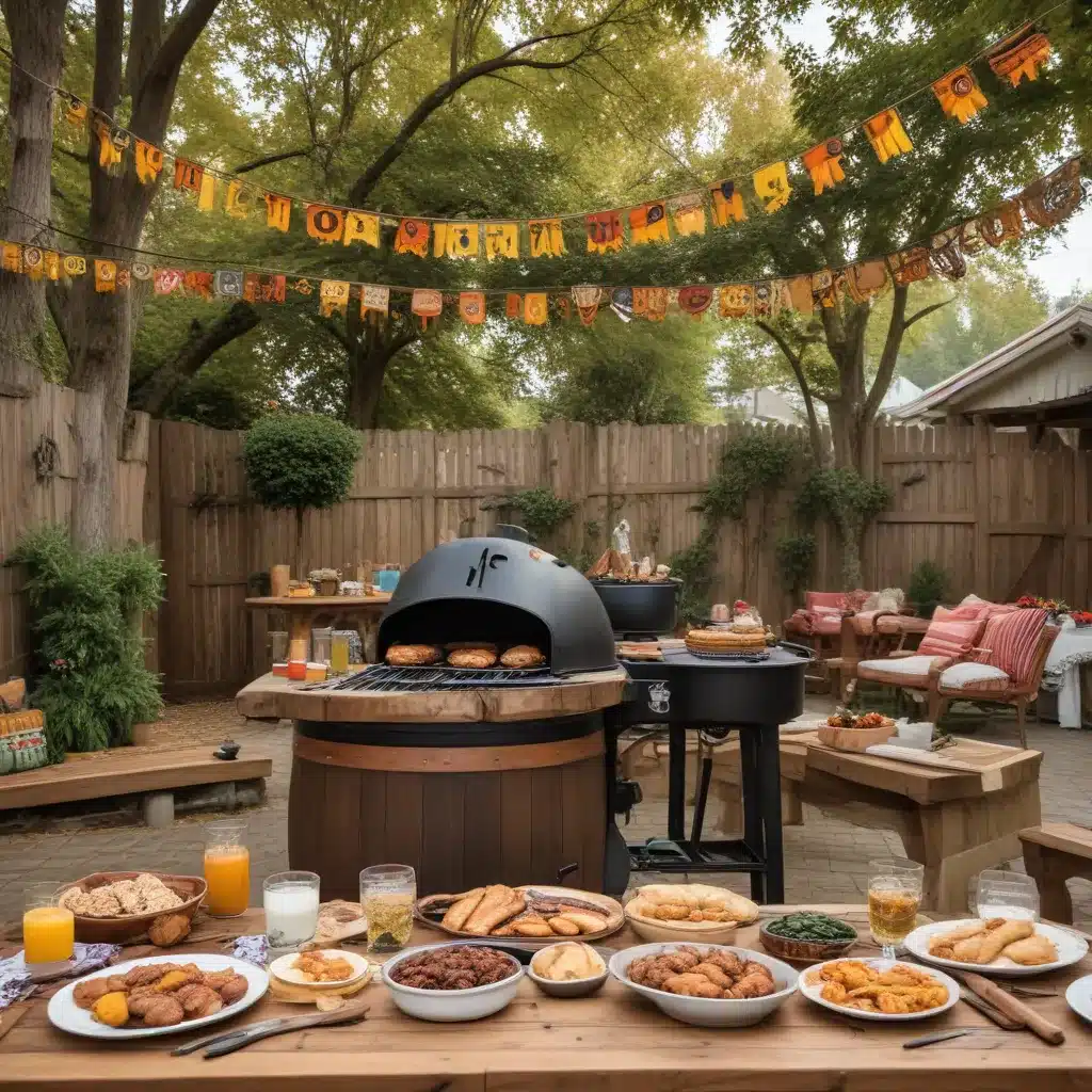 Backyard Barbecue Bliss Hosting the Ultimate Oktoberfest-Themed Feast