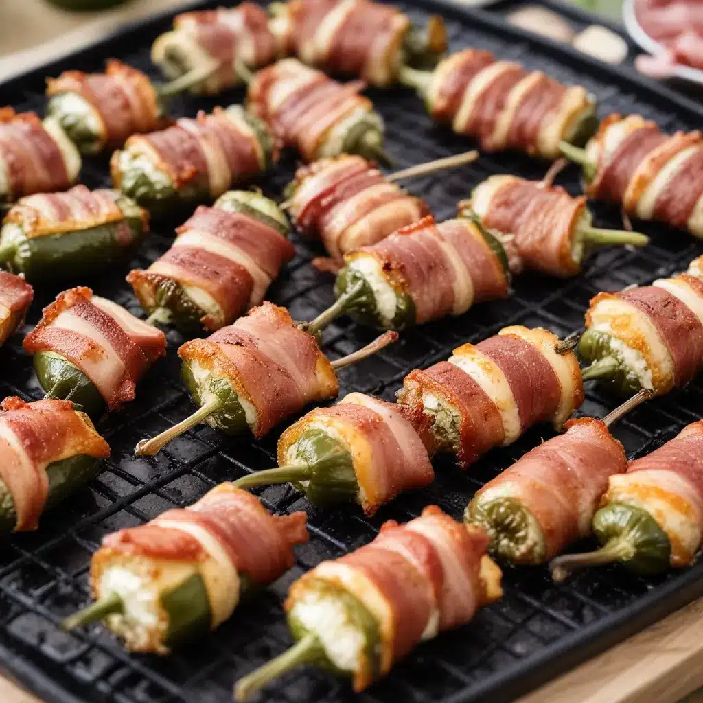 Barbecue Brilliance Crafting Irresistible Bacon-Wrapped Jalapeño Poppers