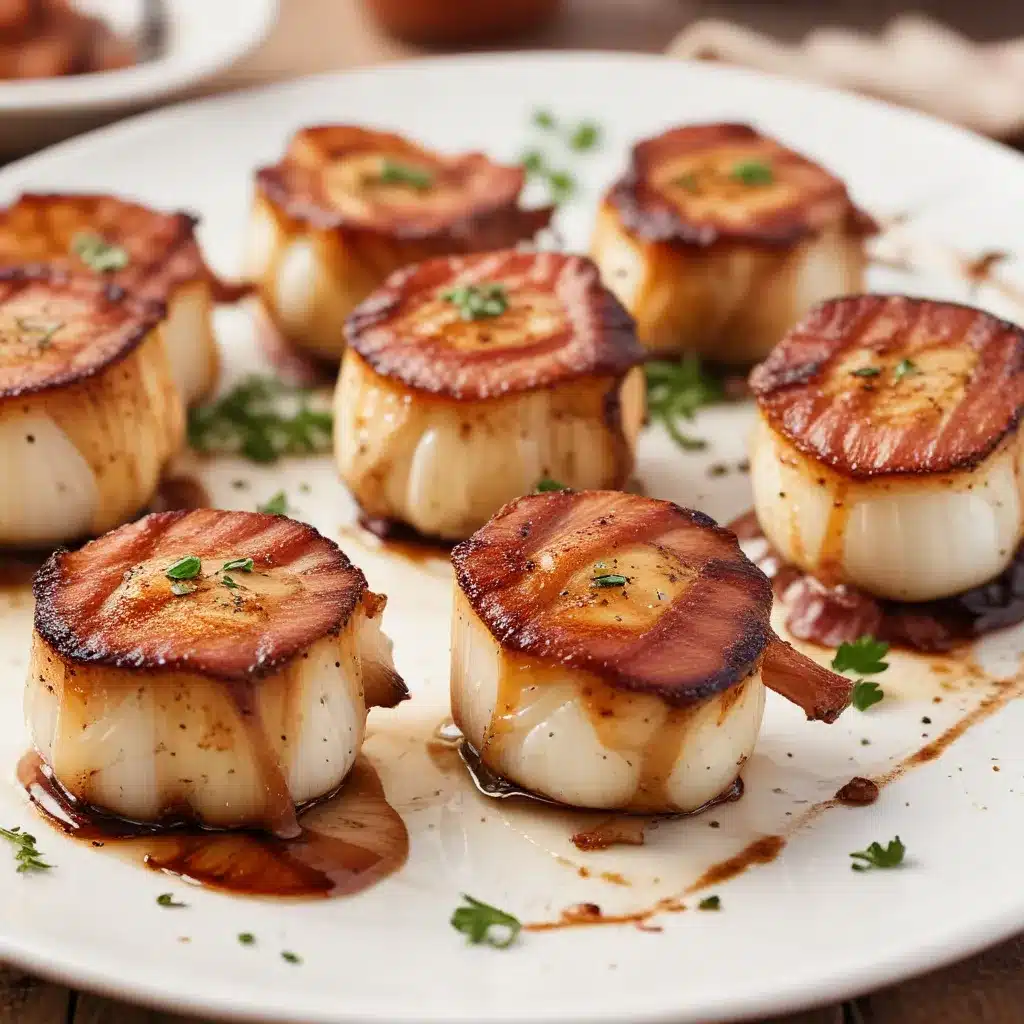 Barbecue Brilliance Crafting Irresistible Bacon-Wrapped Scallops