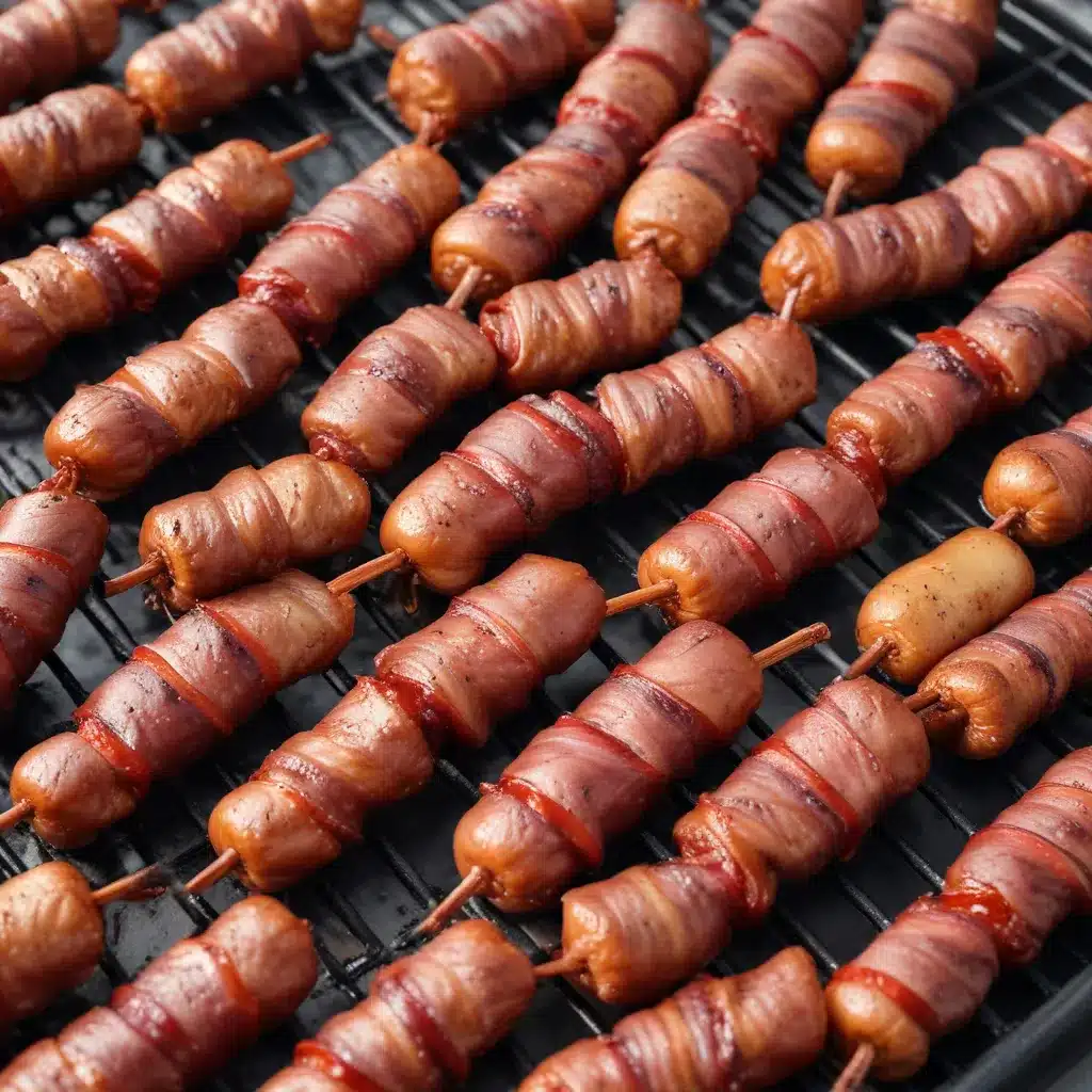 Barbecue Brilliance Crafting Irresistible Bacon-Wrapped Smokies