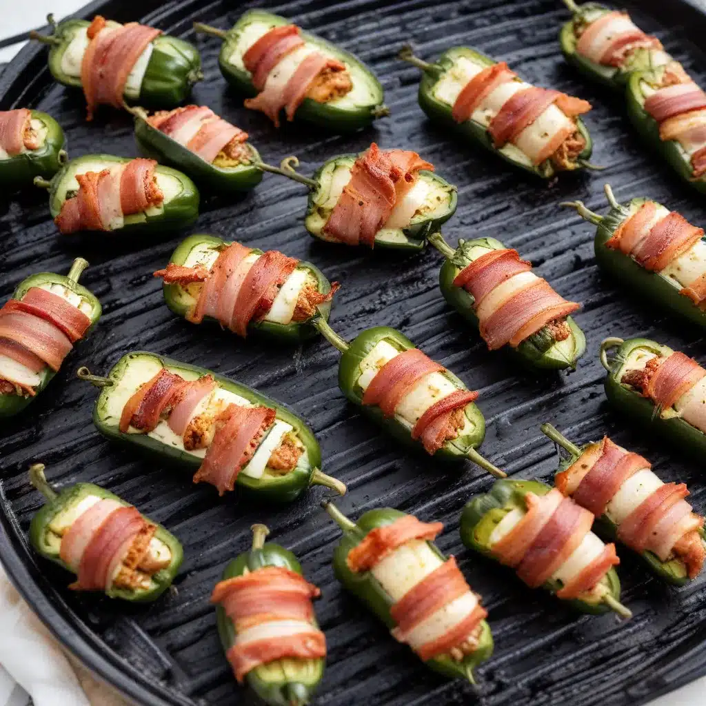 Barbecue Brilliance Crafting Irresistible Bacon-Wrapped Stuffed Jalapeños