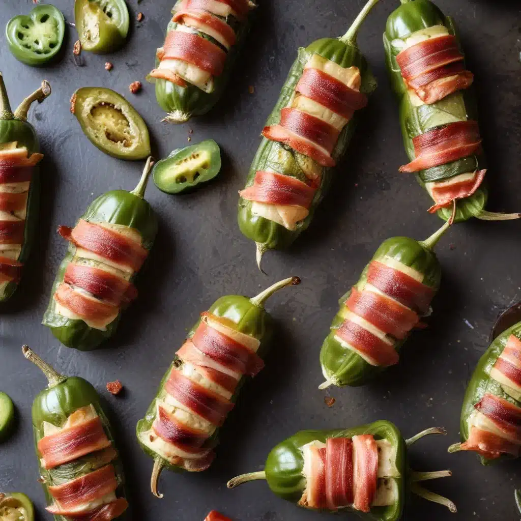 Barbecue Brilliance Crafting Irresistible Bacon-Wrapped Stuffed Jalapeños with a Twist