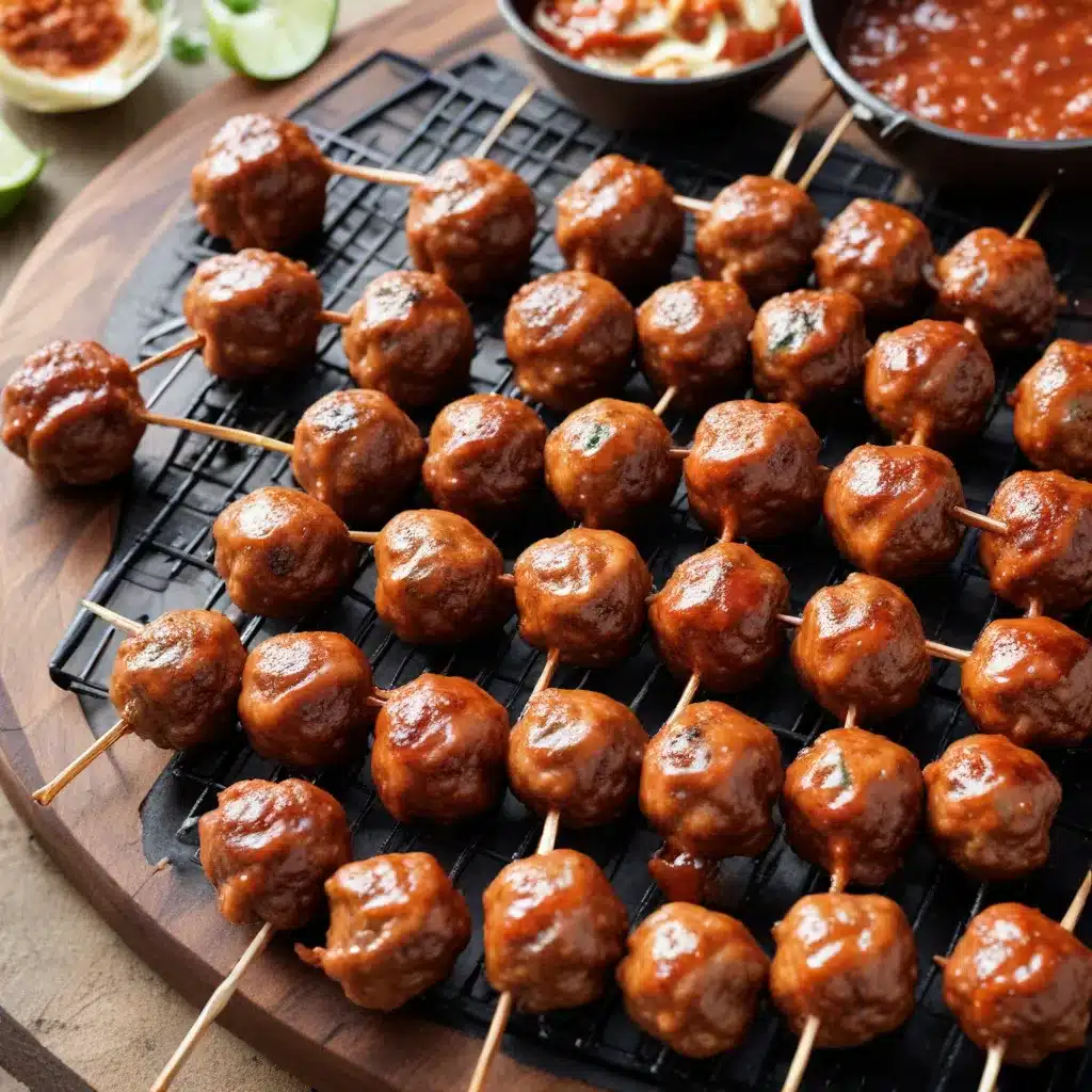 Barbecue Brilliance Crafting Irresistible Barbecue Meatballs with a Twist