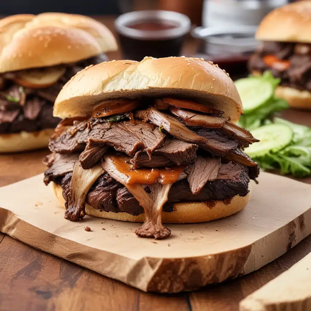 Barbecue Brilliance Crafting Mouthwatering Beef Short Rib Sandwiches