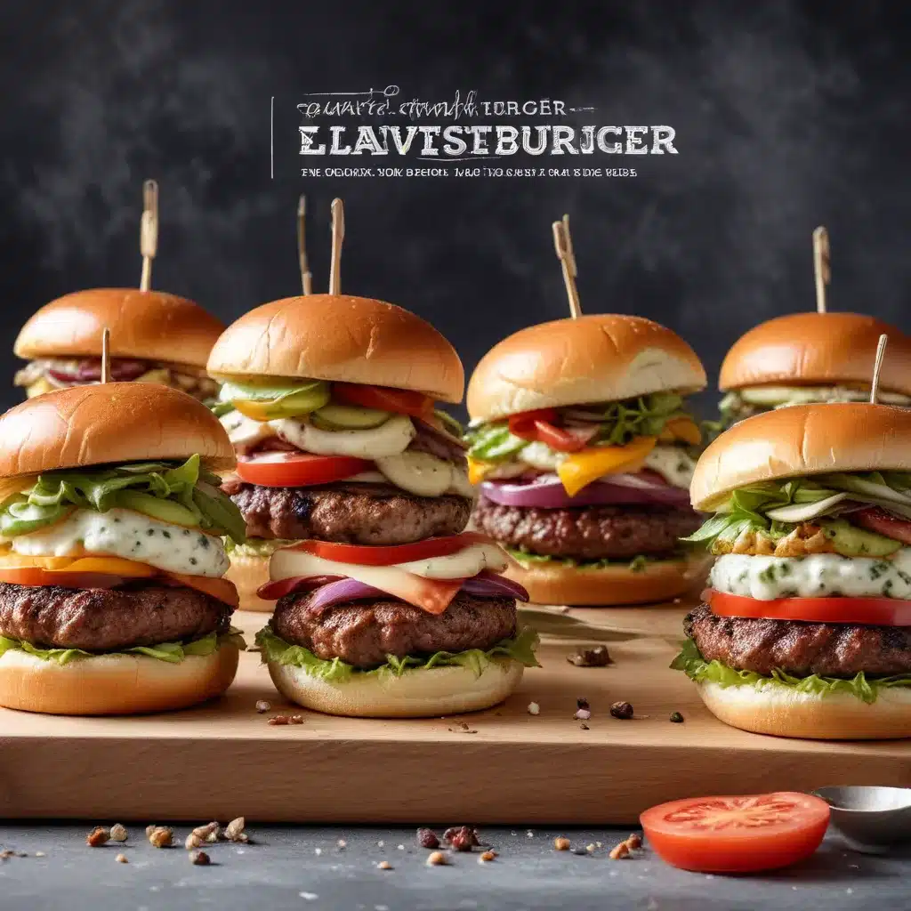 Elevate Your Burger Game Gourmet Toppings and Techniques