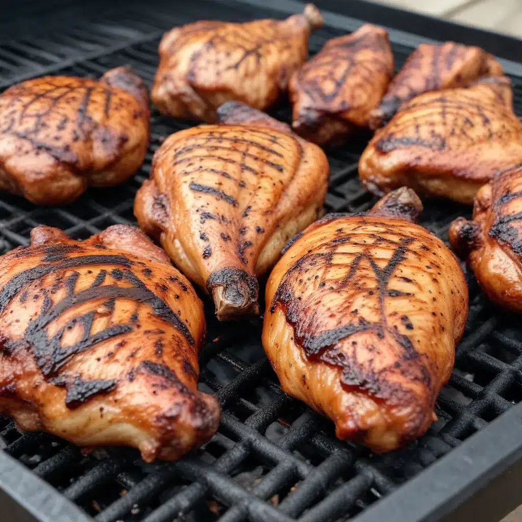 Grilling Greatness Achieving the Perfect Char on Chicken