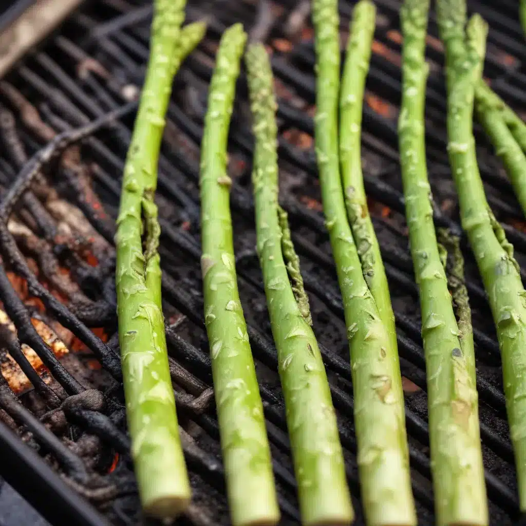 Grilling Greatness Achieving the Perfect Sear on Asparagus