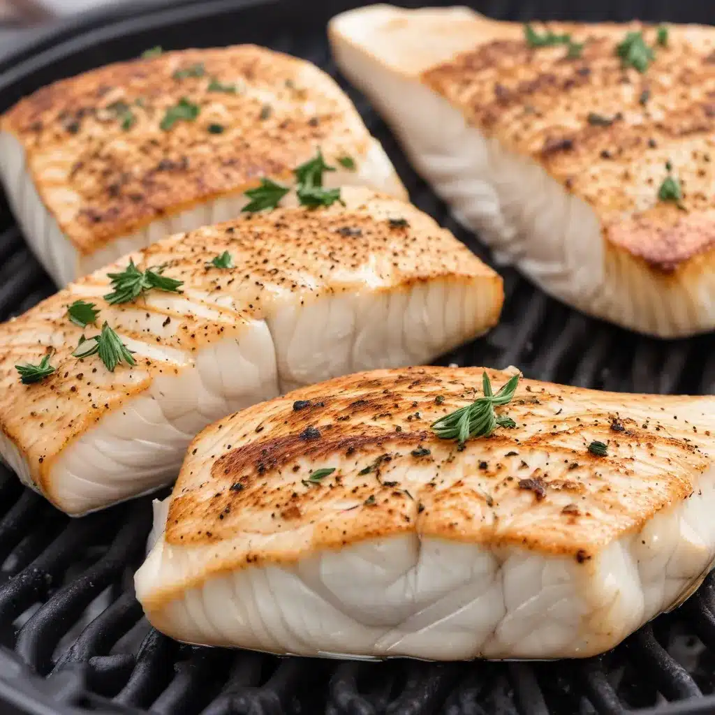 Grilling Greatness Achieving the Perfect Sear on Halibut