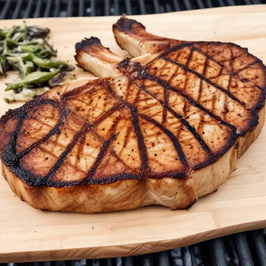 Grilling Greatness Achieving the Perfect Sear on Pork Chops