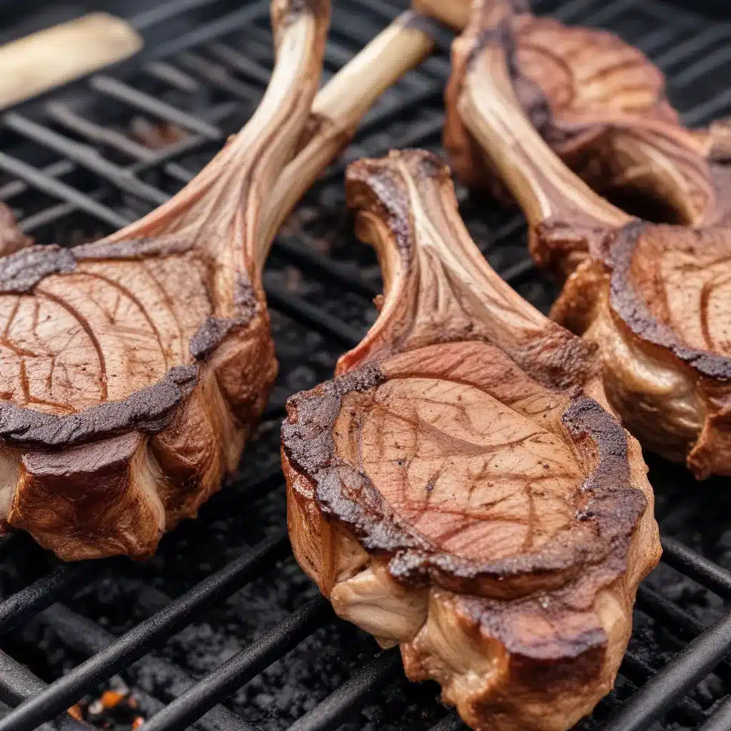 Grilling Greatness Achieving the Perfect Sear on Thick-Cut Lamb Chops