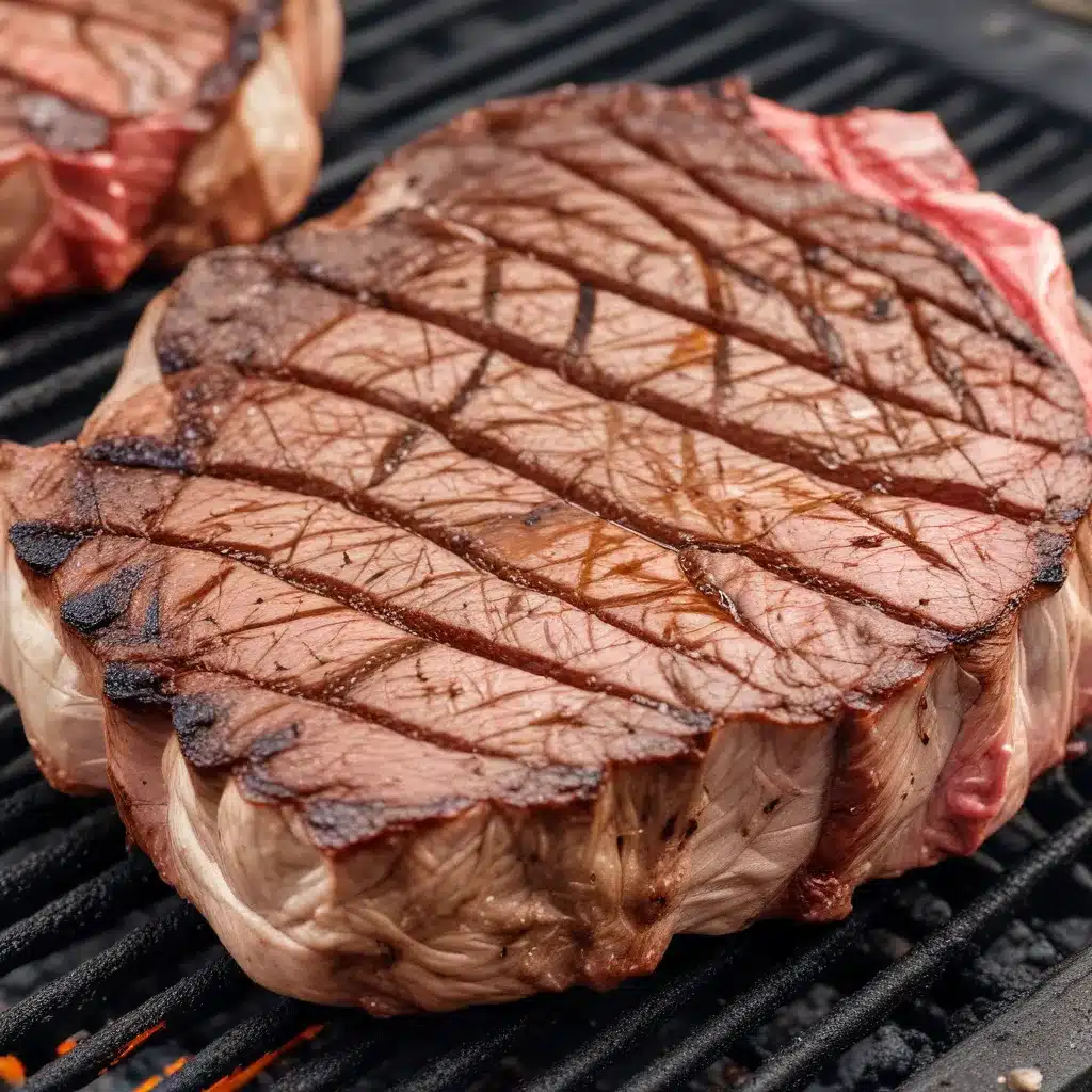 Grilling Greatness Achieving the Perfect Sear on Thick-Cut Steaks