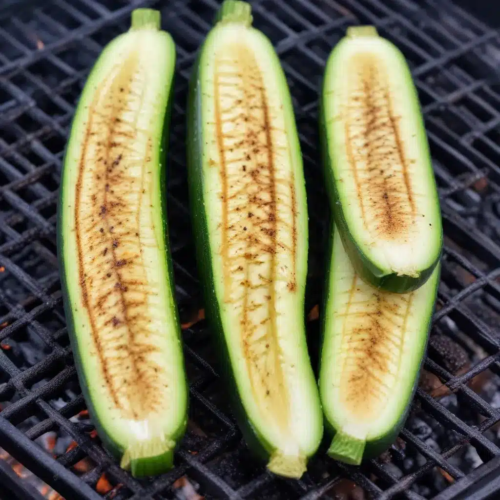 Grilling Greatness Achieving the Perfect Sear on Zucchini