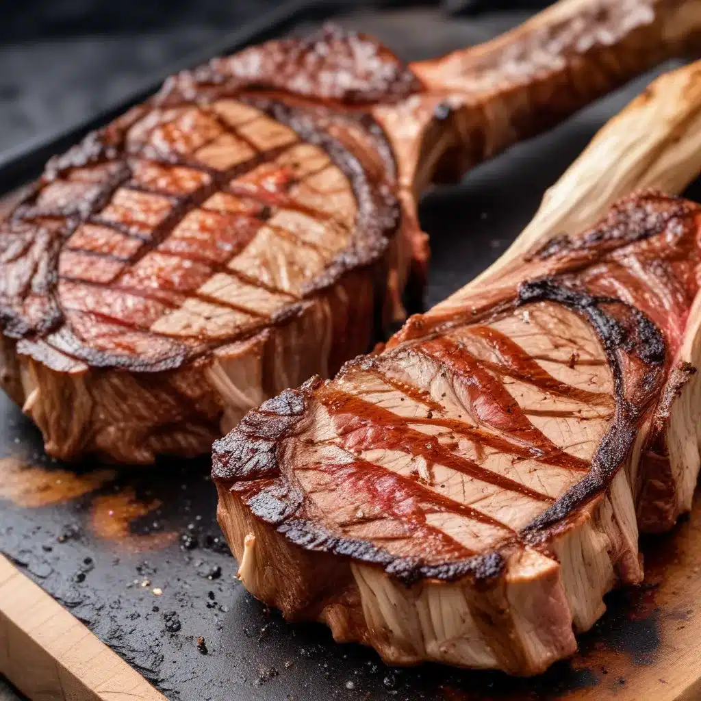 Sizzling Steaks Grilling the Perfect Tomahawk Ribeye Step-by-Step